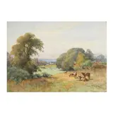 A Glimpse of the Mersey from Irby Hill Chesire by Josh Howard Fisher, Watercolor on paper, sold Jun 2025