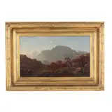 Mt. Moriah, N.H. by William Sheridan Young, Oil on canvas, sold Jun 2025