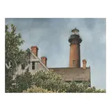 Currituck Light, Corolla, North Carolina by Cotton Ketchie, Watercolor on paper, sold Jun 2025