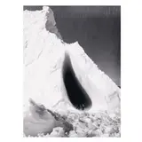 A Berg with a Large Grotto by Herbert Pointing, Black-and-white photograph, sold Jun 2025