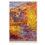 Rio Del Medio Gorge Near Cundiyo by David Loren Bass, Lithograph in colors on Rives BFK paper, sold Jun 2025