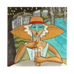 Sweet Tea by Marshall Hammel, Oil on linen, sold Jun 2025
