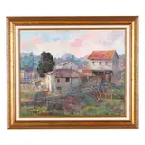 Tumbio by Xavier Pousa, Oil on canvas, sold Jun 2025