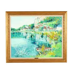 Springtime Along the Coast by Yolande Ardissone, Oil on canvas, sold Jun 2025