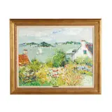 La Trinité (Bretagne) by Yolande Ardissone, Oil on canvas, sold Jun 2025