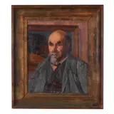 Hommage à Paul Cézanne by Guy Pierre Fauconnet, Oil on canvas, sold Jun 2025
