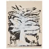Sans titre - 1989 by Jean-Pierre Pincemin, Aquatinte au sucre, réhaussée à la gouache sur papier vélin d'Arches, sold Dec 2022