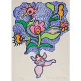 Nana - c. 1970 by Niki de Saint Phalle, Lithographie sur papier vélin, sold Dec 2022