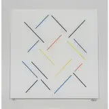 Energie du vide - 2014 by Geneviève Claisse, Sérigraphie sur plexiglas, sold Dec 2022