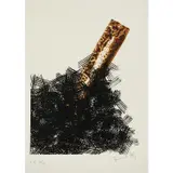 Sans titre - 2005 by Bernard Pagès, Sérigraphie sur papier vélin, sold Dec 2022