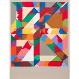 Scavezzacollo 1968-1985 - 1985 by Piero Dorazio, Sérigraphie sur papier intissé, sold Dec 2022