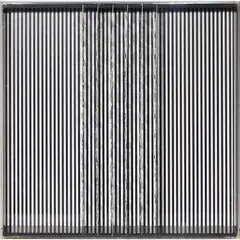 Relief n°14 - 1970 by Julio Le Parc, Sérigraphie et métal chromé dans un emboîtage en Plexiglas, sold Dec 2022