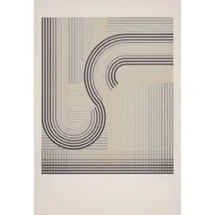 Se - 1974 by Eusebio Sempere, Lithographie sur papier vélin Guarro, sold Dec 2022