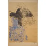 Végétation à la Besnardière (1968-1969) - 1976 by Sam Szafran, Lithographie sur papier vélin, sold Dec 2022