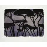 Les pins de la Villa Médicis (Aube III) - 2021 by Astrid de La Forest, Lithographie sur papier vélin, sold Dec 2022