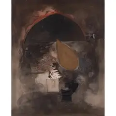 Sans titre by Souleymane Keita, 2002, Technique mixte sur toile, sold Apr 2023
