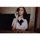 Robin at breakfast, Boston by Nan Goldin, 1977, Tirage cibachrome, sold Feb 2023