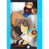 Mickee Merz II, Surdance by Jann Haworth, 2010, Huile, collage et plastique assemblé sur cadre, sold Mar 2023