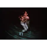 Simon and Jessica kissing in Yvon's pool, Avignon by Nan Goldin, 2001, Tirage cibachrome, sold Mar 2023