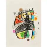 Colombine effarouchée - 1980 by Joan Miró, Lithographie sur papier vélin d'Arches, sold Jun 2023