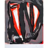 Sans titre - 1978 by Bram van Velde, Lithographie sur papier vélin d’Arches, sold Jun 2023