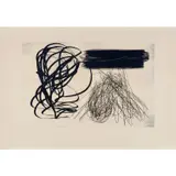 G 1970-5 (pl. II de Las Estampas de la Cometa) - by Hans Hartung, Eau-forte et aquatinte sur papier vélin d’Arches, sold Jun 2023