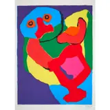 L’homme qui danse - 1970 by Karel Appel, Lithographie sur papier vélin d’Arches, sold Jun 2023