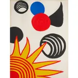 Plaisirs du néophyte (Portefolio La Mémoire Élémentaire) - 1976 by Alexander Calder, Lithographie sur papier vélin, sold Jun 2023