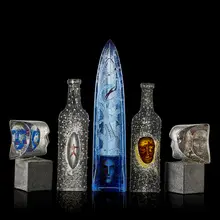 Five Small Sculptures by Bertil Vallien, Sweden, sold Jan 2017