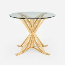 Face Off table by Frank Gehry, 1990 / 1998, laminated maple, maple, glass, chrome-plated steel, sold Jan 2023