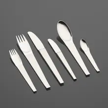 Flatware, model 2060 by Carl Auböck III, 1957, stainless steel, sold Jan 2023