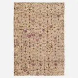 Pile carpet by Contemporary, hand-knotted hemp fiber, sold Jan 2023