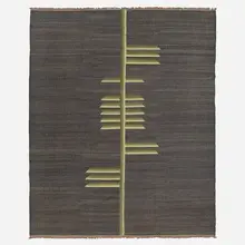 Kilim by Contemporary, hand-woven wool, sold Jan 2023