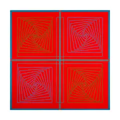 Untitled by Greg Russell, Acrylic on board, offered Jun 2026