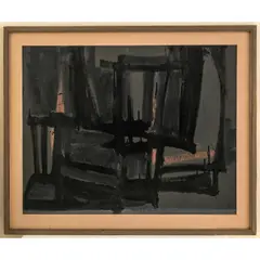 Untitled by Mildred Wohl, Oil on mat board, offered Jun 2026