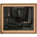 Untitled by Mildred Wohl, Oil on mat board, offered Jun 2026
