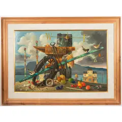 Echoes of Yesterday by Paul Riba, Oil on masonite, offered May 2026