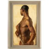 Study of a Male Nude by John Teyral, 1936, Oil on canvas laid on board, offered May 2026