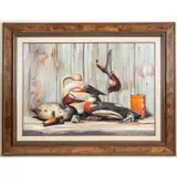 Alvin Meekens Morganser by Donald Boncela, Acrylic on board, offered May 2026