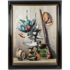 Long Point Woodies by Donald Boncela, Acrylic on Rag Panel, offered May 2026