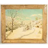 On Snowy Heights by Frederick D. Ogden, Oil on canvas, offered May 2026