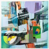 As The World Turns by James Massena March, Acrylic on canvas,Signed and tiled verso, offered Apr 2026