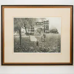 October Piece by Peter Milton, Etching, offered Feb 2026