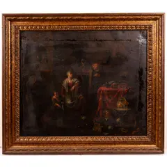 The Doctor's Study by Gerard Thomas, Oil on canvas, offered Dec 2025