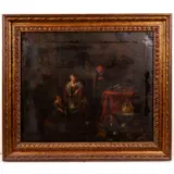 The Doctor's Study by Gerard Thomas, Oil on canvas, offered Dec 2025