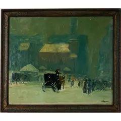 Park Street Church by Arthur Clifton Goodwin, Oil on canvas, offered Oct 2025