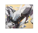 Visione" - 1994 by Luigi Voltolina, oil on canvas, sold Feb 2026