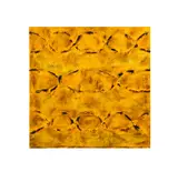 Untitled - Yellow and Black Abstract - 2003 by Alfredo Rapetti Mogol, acrylic and mixed media on canvas, sold Feb 2026