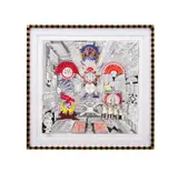 Hagalo y Diviertase by Pedro Friedeberg, serigraph on paper, sold Feb 2026