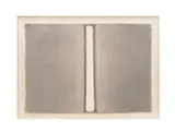 Flat Float" - 1976 by Mon Levinson, ink and dye on paper, sold Feb 2026